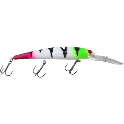 Bandit Walleye Deep Diver JT Custom Color - Beetlejuice