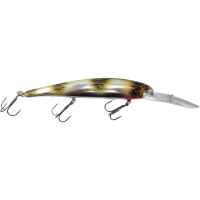 Bandit Walleye Deep Diver JT Custom Color - Chrome Golden Boy