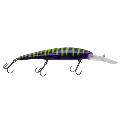 Bandit Walleye Deep Diver JT Custom Color - Purple Tiger