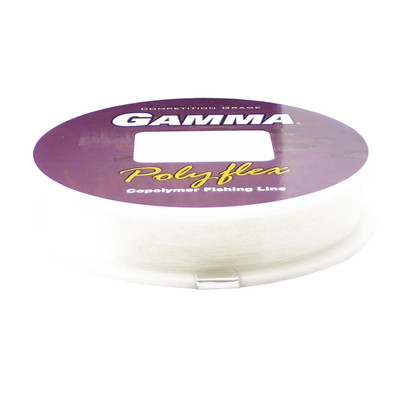 GAMMA Polyflex Copolymer Panfish Fishing Line Bulk Spool, Optic Yellow,  12lb, 3000yd 