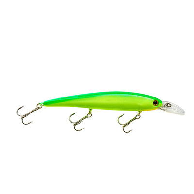 Bandit Walleye Shallow Diver Chartreuse-Green Back