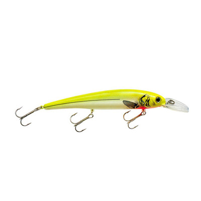 Bandit Walleye Shallow Diver Pearl-Chartreuse Back