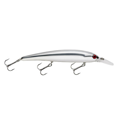 Bandit Walleye Shallow Diver Chrome-Red Eye