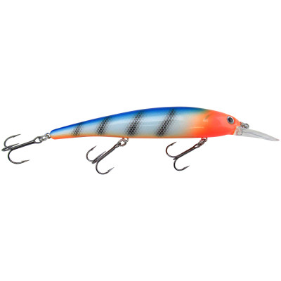 Bandit Walleye Shallow Diver White Blue Orange Head