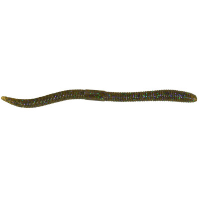 Jackall Flick Shake Worms Green Pumpkin Candy