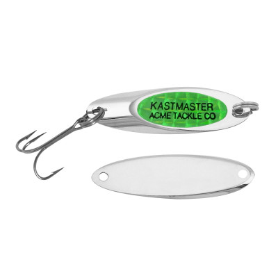 ACME Tackle Kastmaster Chrome-Green Prism