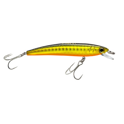 Yo-Zuri Pins Minnow Floating Black Silver