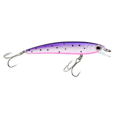 Yo-Zuri F1162-SHPY Pins Minnow Floating Diver Lure, Hot Pink Trout, 70mm  2-3/4