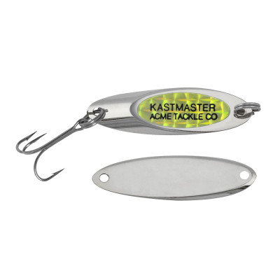 ACME Tackle Kastmaster Chrome-Chartreuse Prism