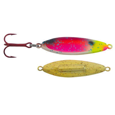 Silver Streak Rattle Streak Spoon Anti-Freeze Perch; 3/8 oz.