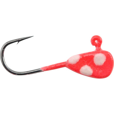 Clam Dave Genz Drop-Kick Jig Pink Glow Dot