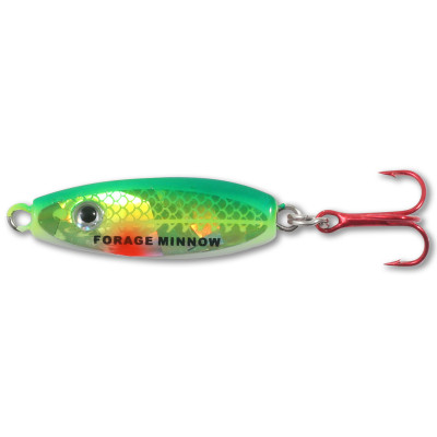 Northland Forage Minnow Spoon Super-Glo Perch