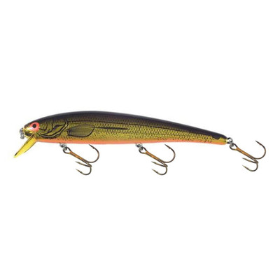 Bomber Long A Lure Gold Chrome-Black Back-Orange Belly