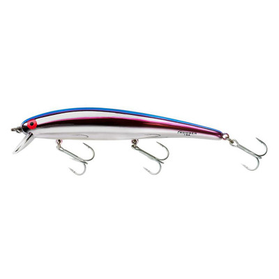 Bomber Long A Lure Chrome-Blue-Pink-White