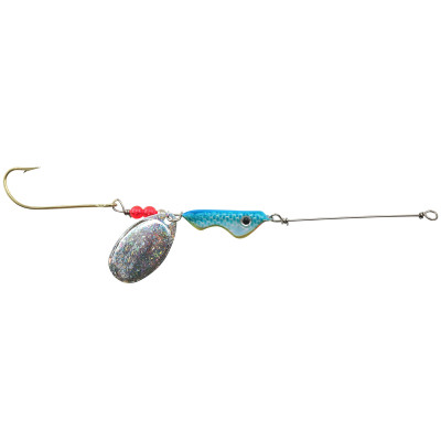 Erie Dearie Elite Series Spinner Blue Shiner-Silver Blade