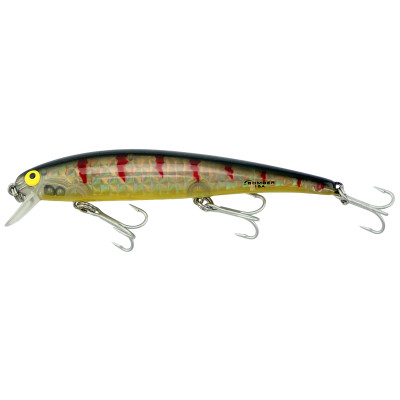 Bomber Long A Lure Gold Insert-Black