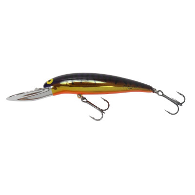 Bomber 24a 24 Long A Deep Diving Floating Bass Trolling Lure Orange Gold  XCHO