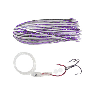 A-TOM-MIK Custom Trolling Fly VQ Purple Glow