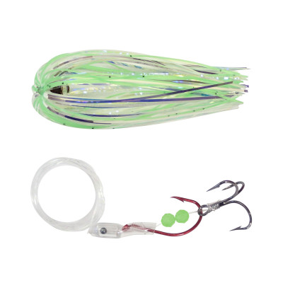 A-TOM-MIK Live Tournament Series Trolling Fly Lime Mirage UV