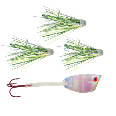 Dreamweaver Cut Bait Meat Head Rig Chrome Frog