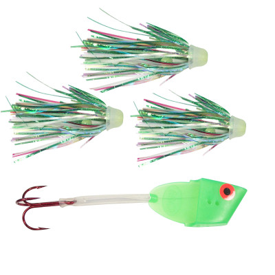 Dreamweaver Cut Bait Meat Head Rig UV Pickled Mirage