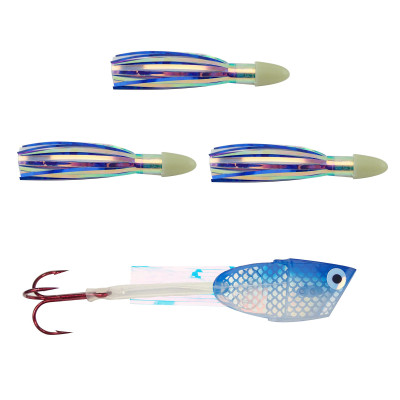 Dreamweaver Cut Bait Meat Head RIG: UV Blue Glow