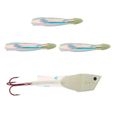 Dreamweaver Cut Bait Meat Head Rig Glow Gasoline