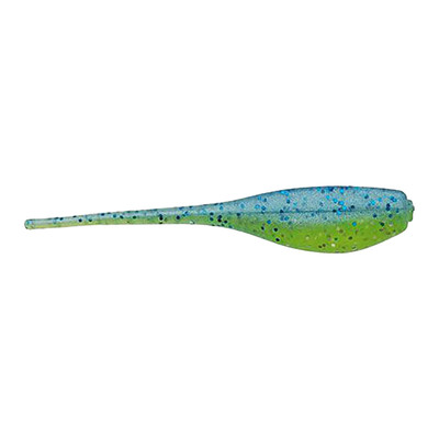 Baby Shad Bobby Garland – Liquirizia/Pearl, Colore Rosa, 2 Pollici, 18 Pezzi, Esca In Plastica Morbida