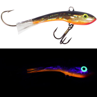 Moonshine Shiver Minnow - Tangerine Tiger - Captain Chuck's II