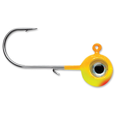 VMC Neon Moon Eye Jigs Chartreuse Orange