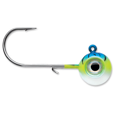 VMC Neon Moon Eye Jigs Blue Fire UV