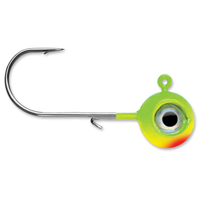 VMC Neon Moon Eye Jigs Chartreuse Lime Green