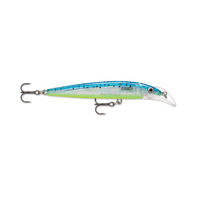 Rapala Scatter Rap Deep Husky Jerk Glass Blue Minnow