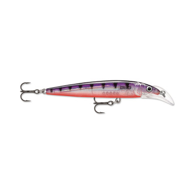 Rapala Scatter Rap Deep Husky Jerk Glass Purple Perch