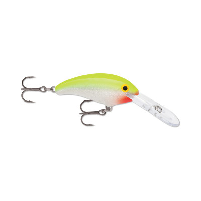 Rapala Shad Dancer Crankbait Silver Fluorescent Chartreuse