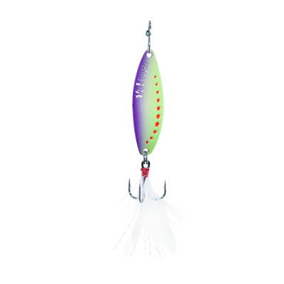 Clam Panfish Leech Flutter Spoon - Mel's Outdoors