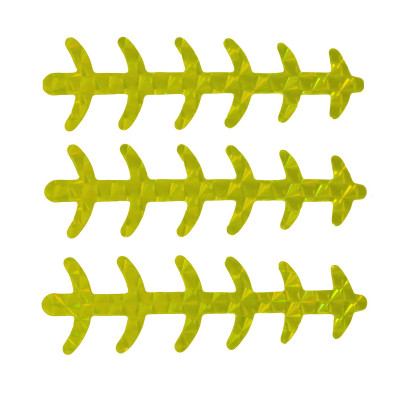 WTP Ladderback Spoon Die-Cut Stickers Chartreuse Prism