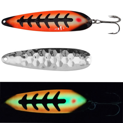 Moonshine Lures Trolling Spoon Orange Hulk