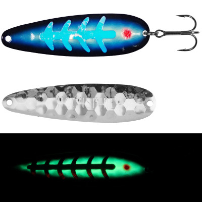 Moonshine Lures Trolling Spoon Black Ice