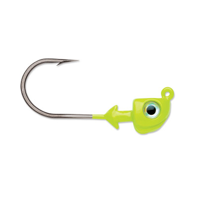 VMC Boxer Jigs Metallic Chartreuse