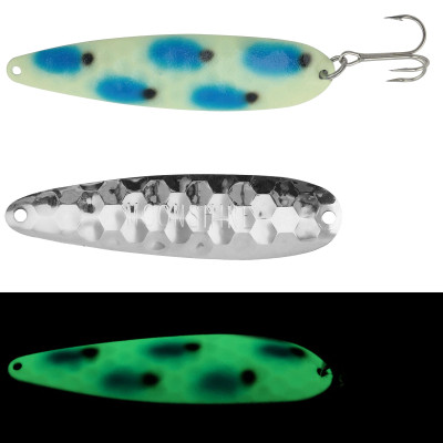 Moonshine Lures Trolling Spoon Blue Toad