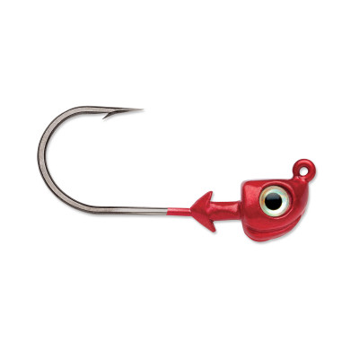 VMC Boxer Jigs Metallic Red