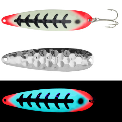 Moonshine Lures Trolling Spoon Red Jeans