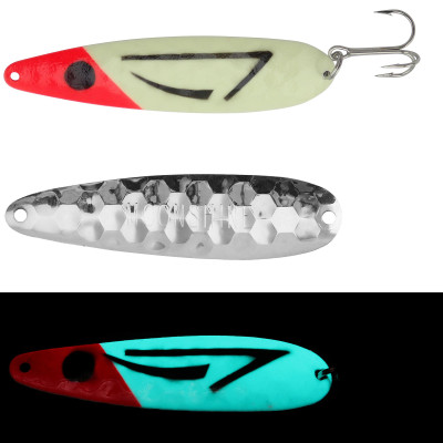 Moonshine Lures Trolling Spoon Red Flounder