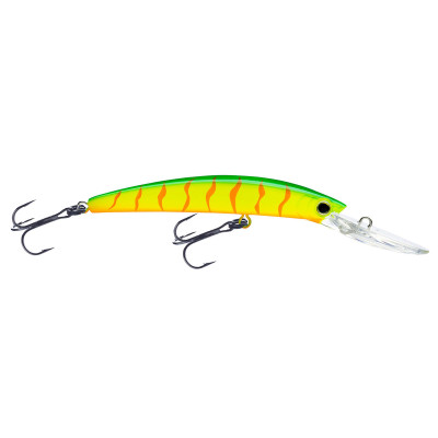 Yo-Zuri Crystal Minnow Walleye Deep Diver Hot Tiger