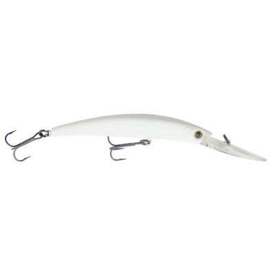 Yo-Zuri Crystal Minnow Walleye Deep Diver White