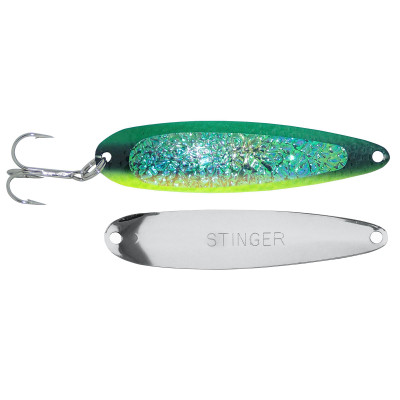 Michigan Stinger Stingray Spoon A.S.S. Black Fin