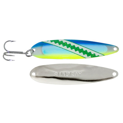 Michigan Stinger Stingray Spoon. UV Tri Klops - Gagnon Sporting Goods