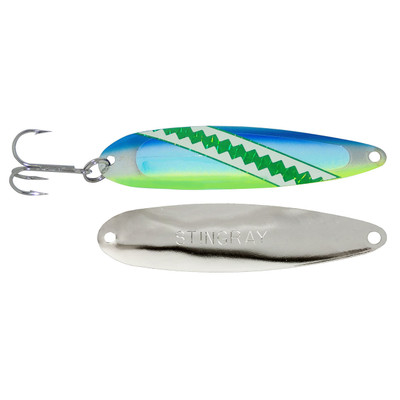 Michigan Stinger Stingray Spoon UV Dolphin