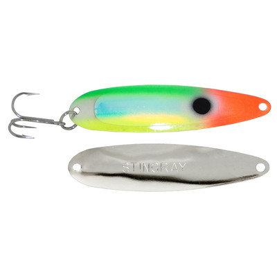 Michigan Stinger Stingray Spoon. UV Orange Chin Music - Gagnon